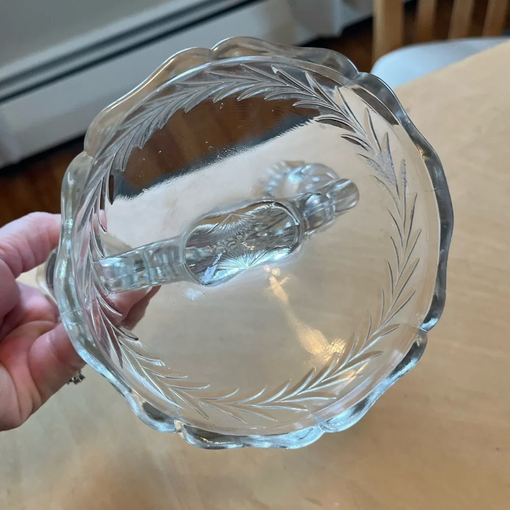 Vintage clear jeanette